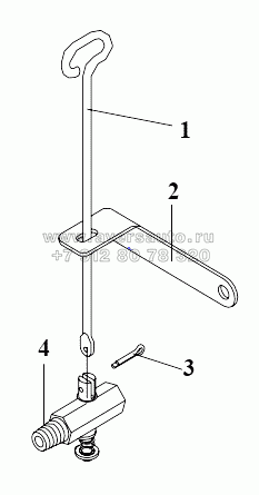  Водосливной кран