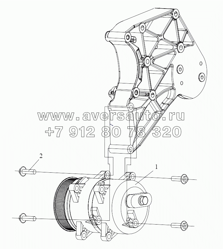  Компрессор с воздушным охлаждением