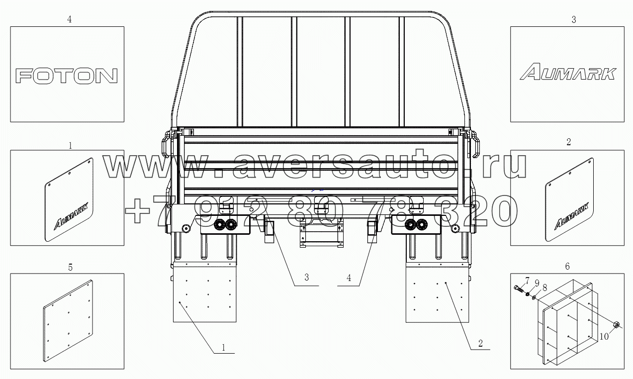 1SB2008570132 Внешняя упаковка грузового ящика