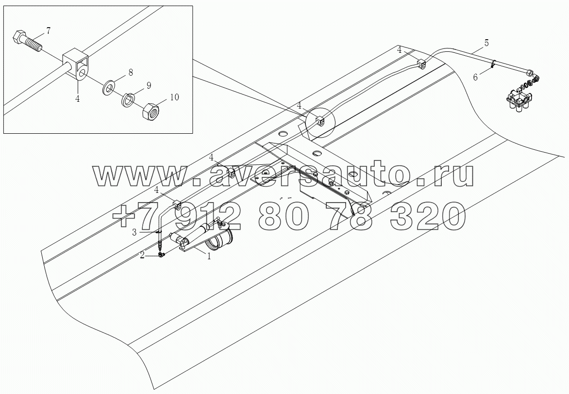 1S10613500001 Вспомогательный тормоз