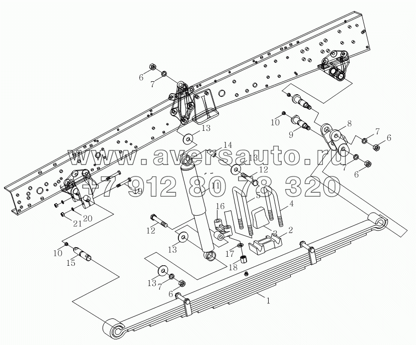 1S10692920102 Передняя подвеска