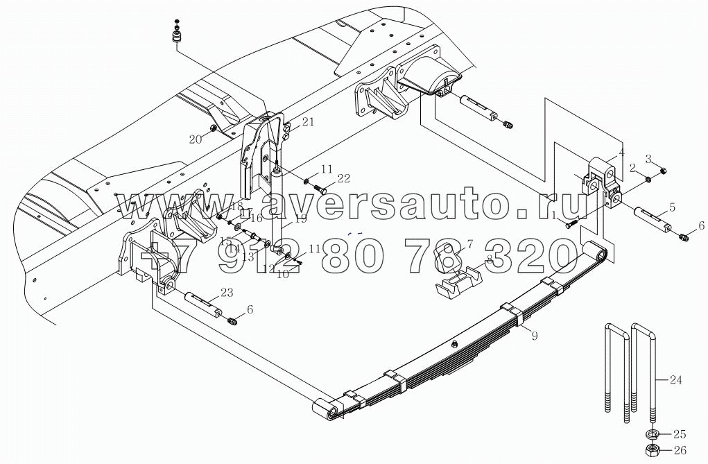 1S10892920101 Передняя подвеска