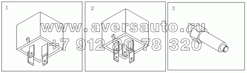 1S10893663010 Переключатель, 1S10693663017 переключатель шасси (для модели автомашины-люкса)