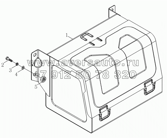 1S10533920102 Ящик для инструмента
