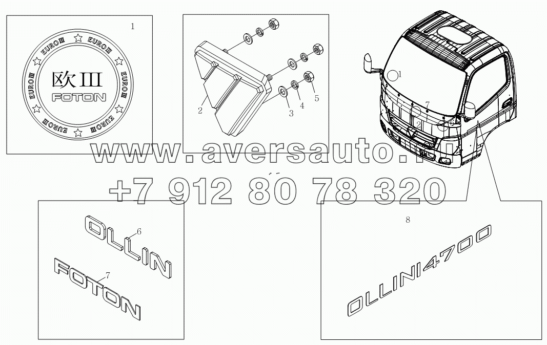 1SB2005050113 Наружная упаковка кузова