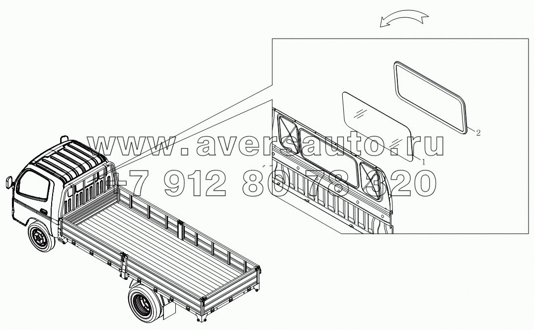 1SB2005610102 Агрегат задней панели