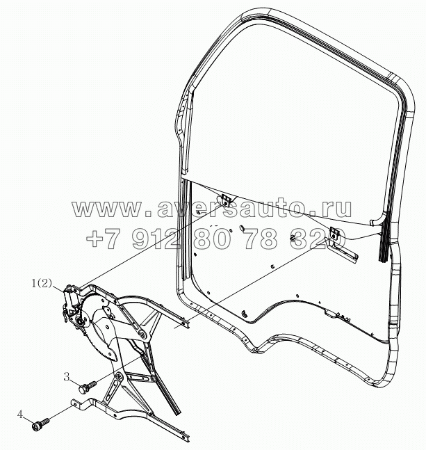 1SB1806140109 Стеклоподъемник