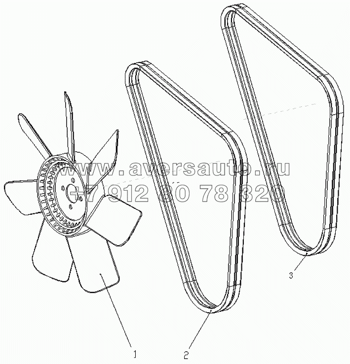 1S10591000115 Вентилятор