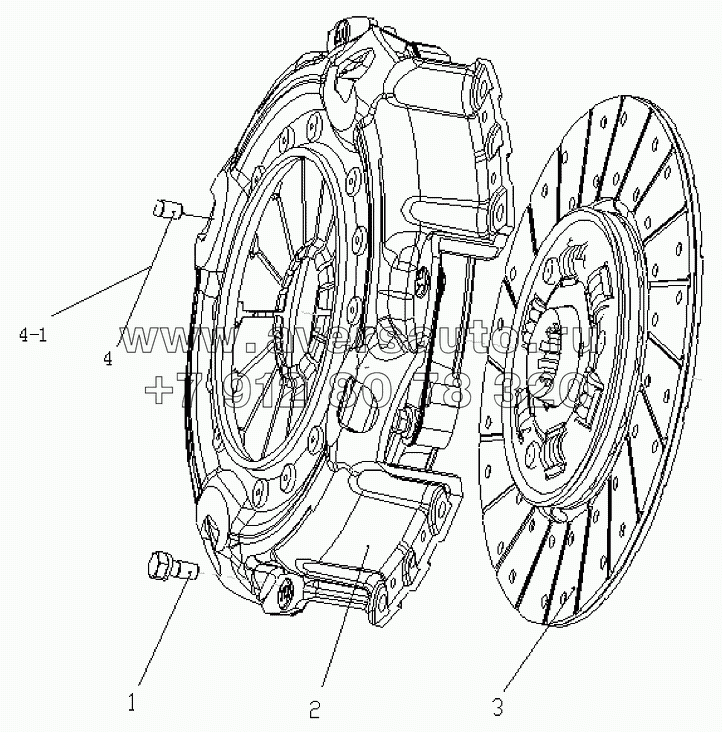 1S10591000115 Сцепление
