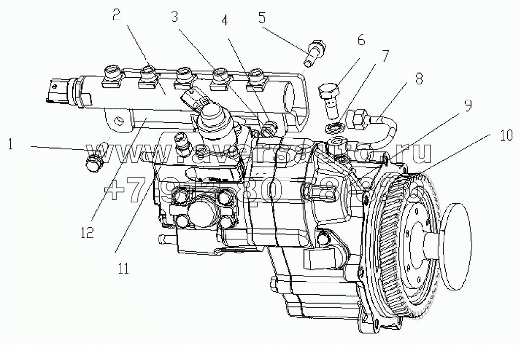 1S10591000115 Топливный насос