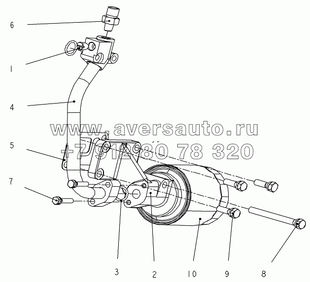 1S10691000143 Масляный фильтр