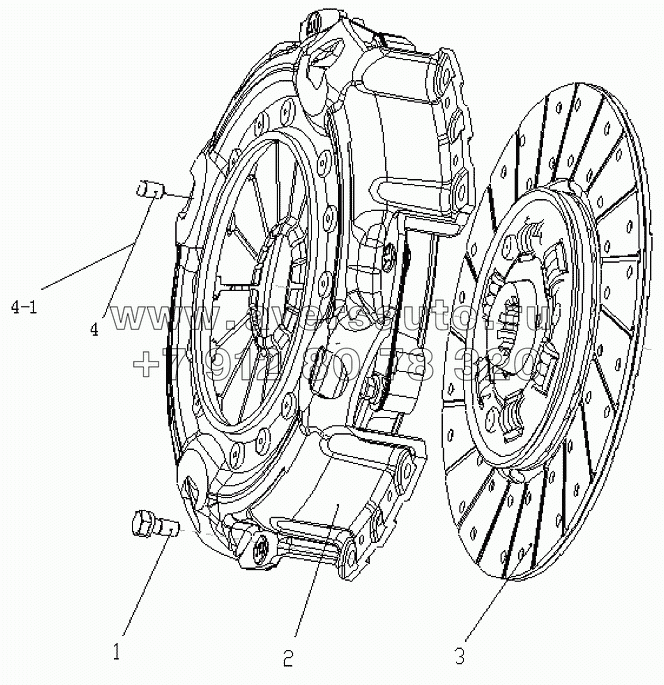 1S10691000143 Сцепление