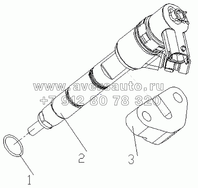 1S10691000143 Форсунка