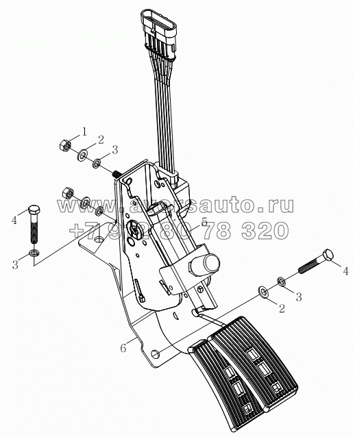 1S10591170101 Привод ускорения