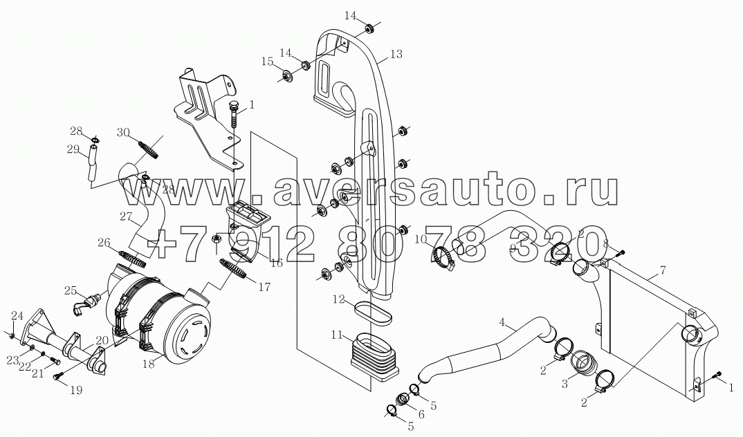 1S10891190105 Впускное устройство