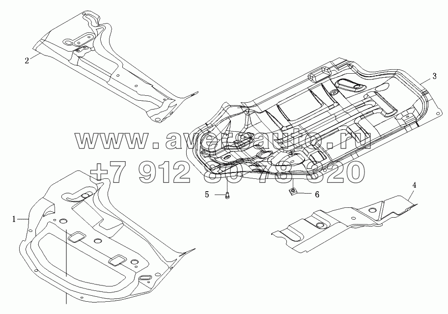 Кожух двигателя