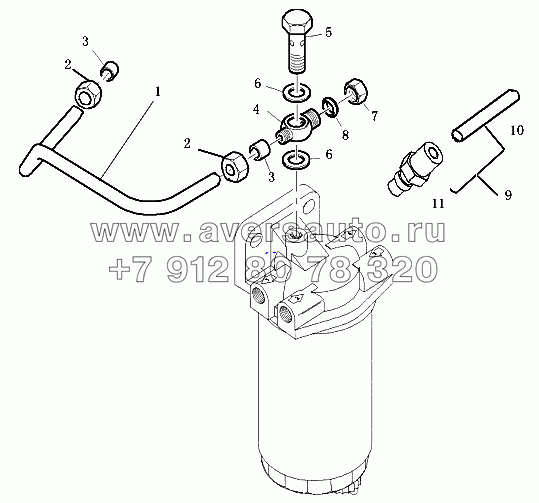 Фильтр топливный