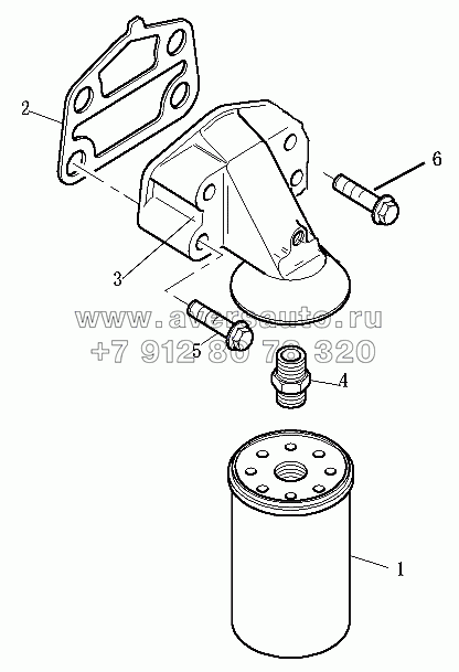 Фильтр масляный