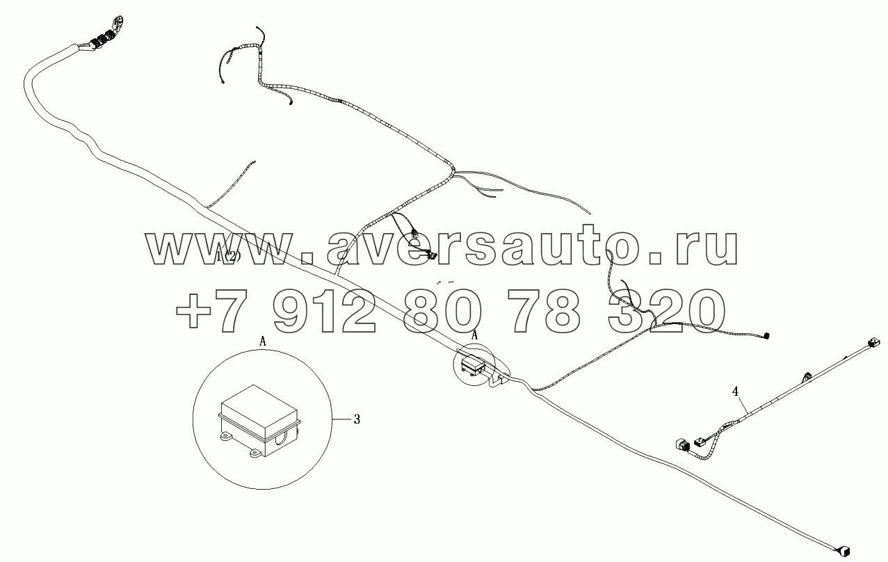 Жгут проводов шасси