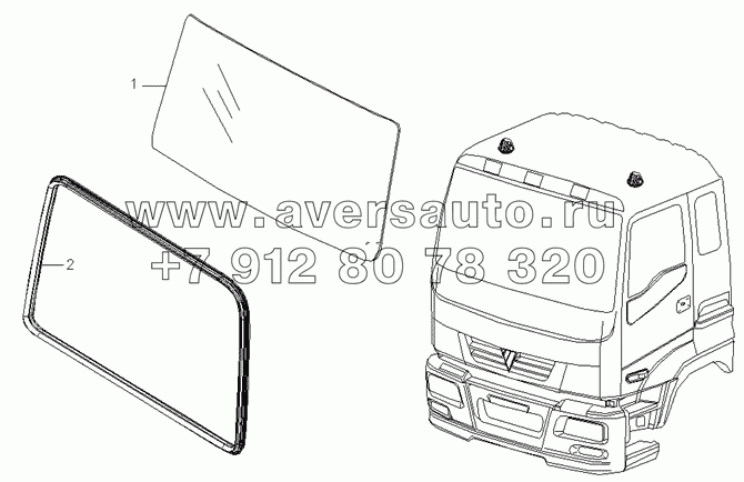 Жалюзи воздухозаборника