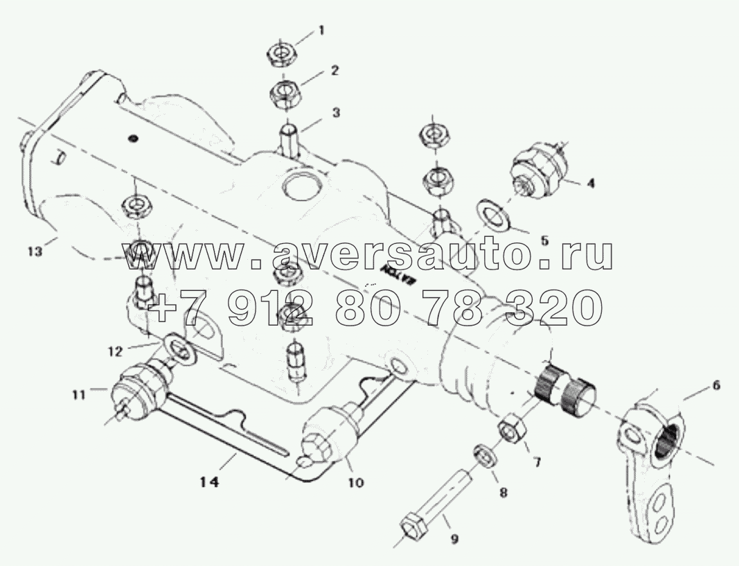  1S41891710701 Transmission assembly-gear shift controller assembly