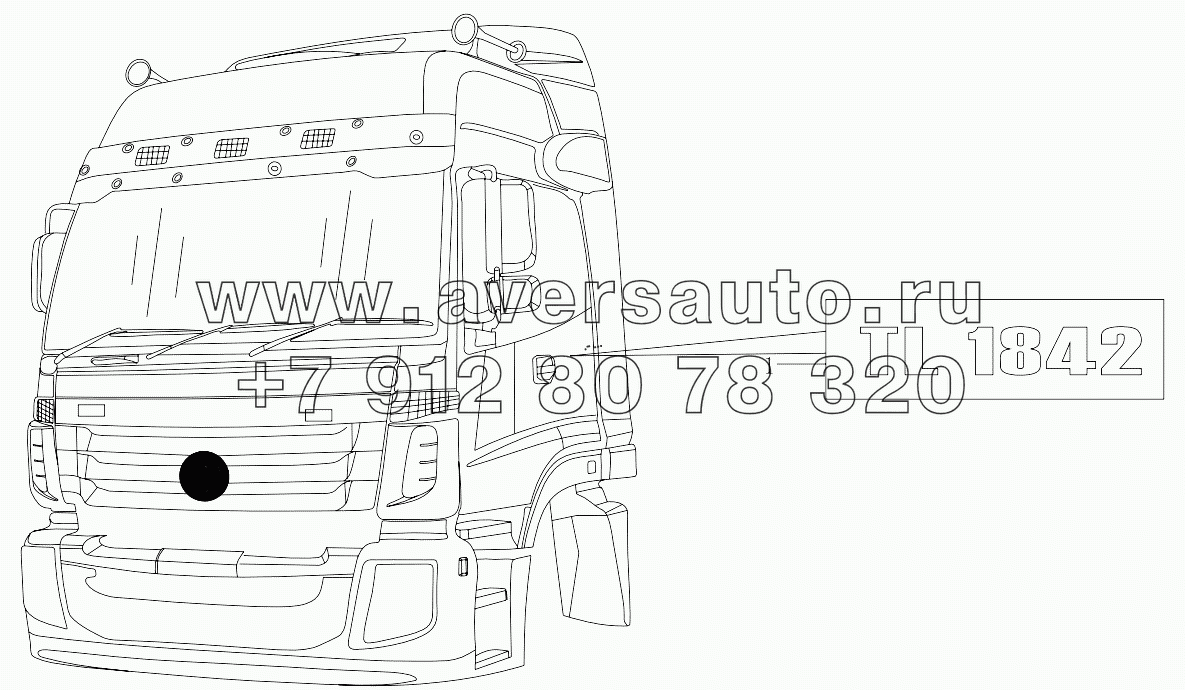  1SB2485060028 Body logo (TL 1842)