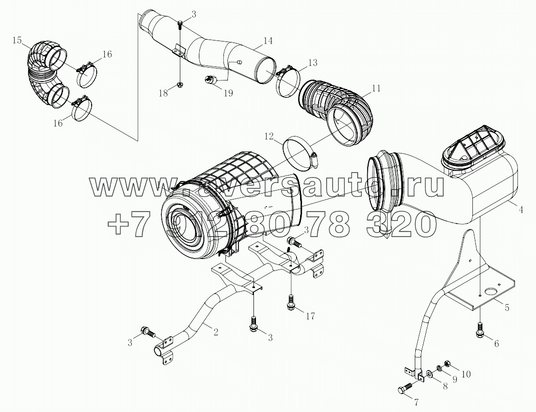  1S42591192401 Air filter device