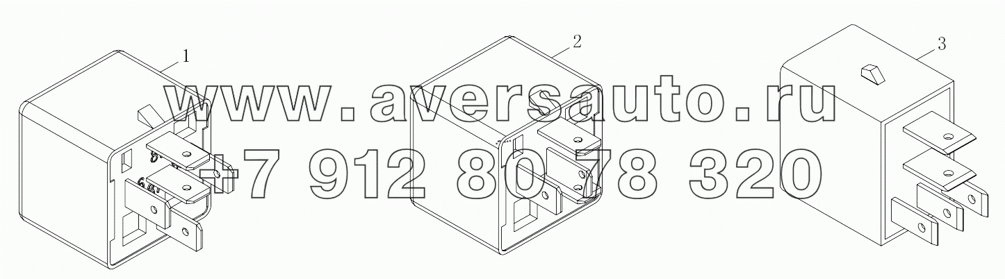  1SB2483750201 Relay controller and body bus