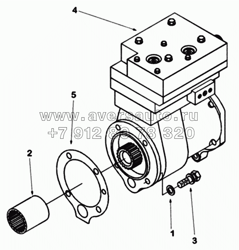  1S42591000201 Engine-air compressor