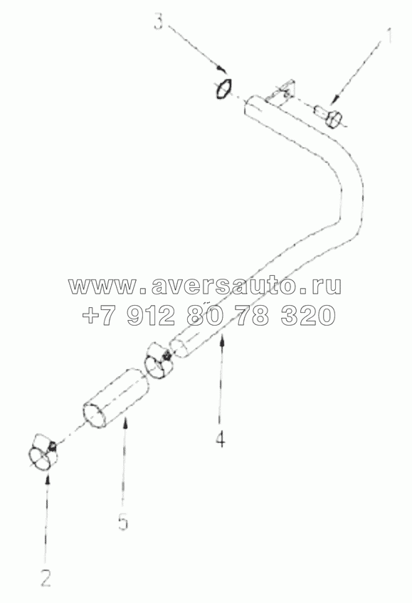  1S42591000201 Engine-air compressor intake installation