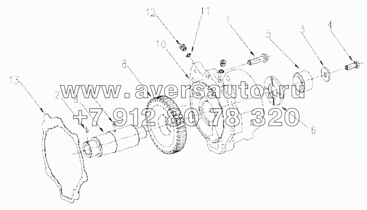  1S42591000201 Engine-drive, fuel pump