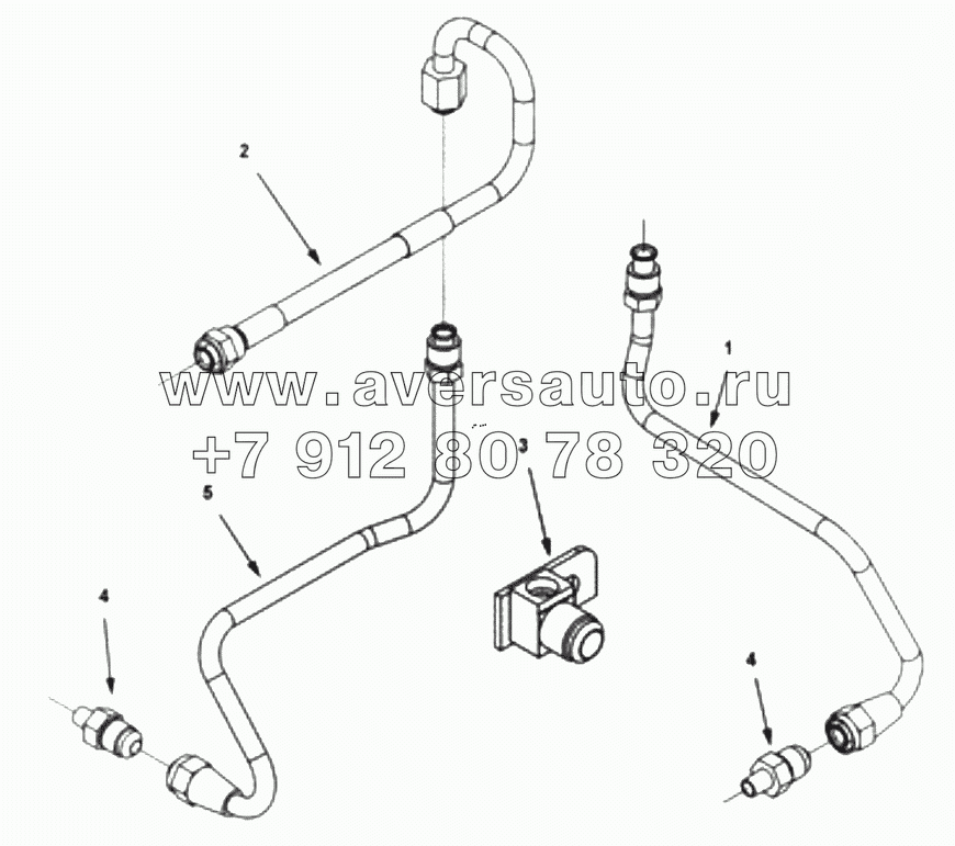  1S42591000201 Engine-fuel pipe