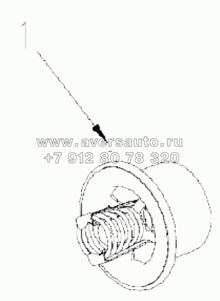  1S42591000201 Engine-water temperature thermostat