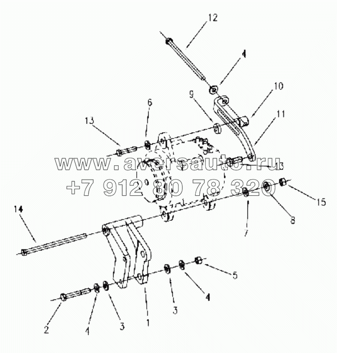  1S42591000201 Engine-generator installation