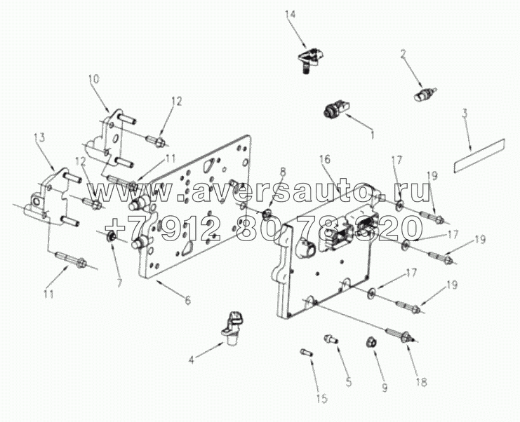  1S42591000201 Engine-engine control module