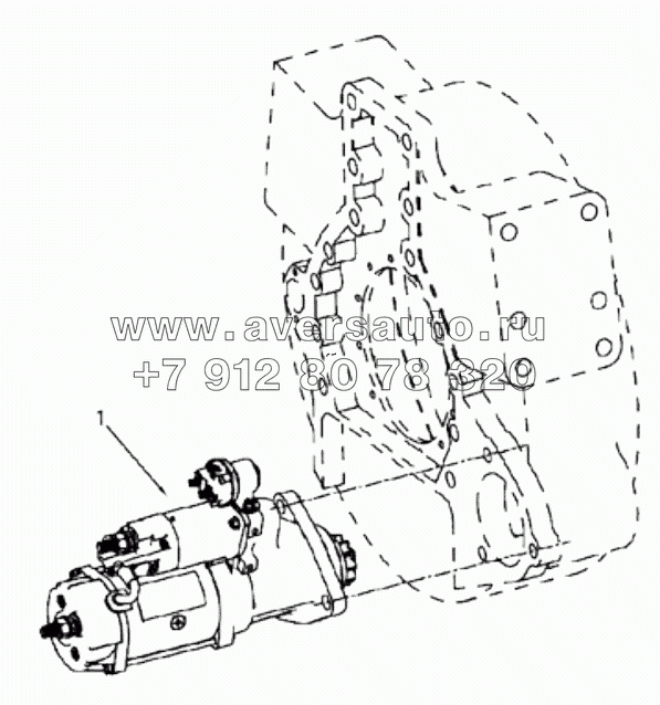  1S42591000201 Engine-starter