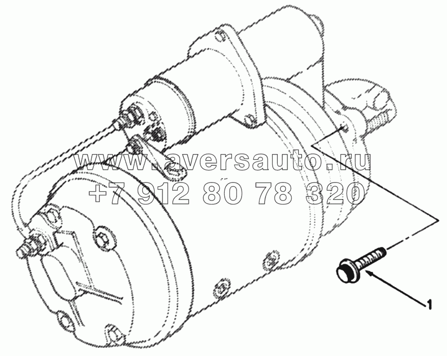  1S42591000201 Engine-mounting bolt, starter