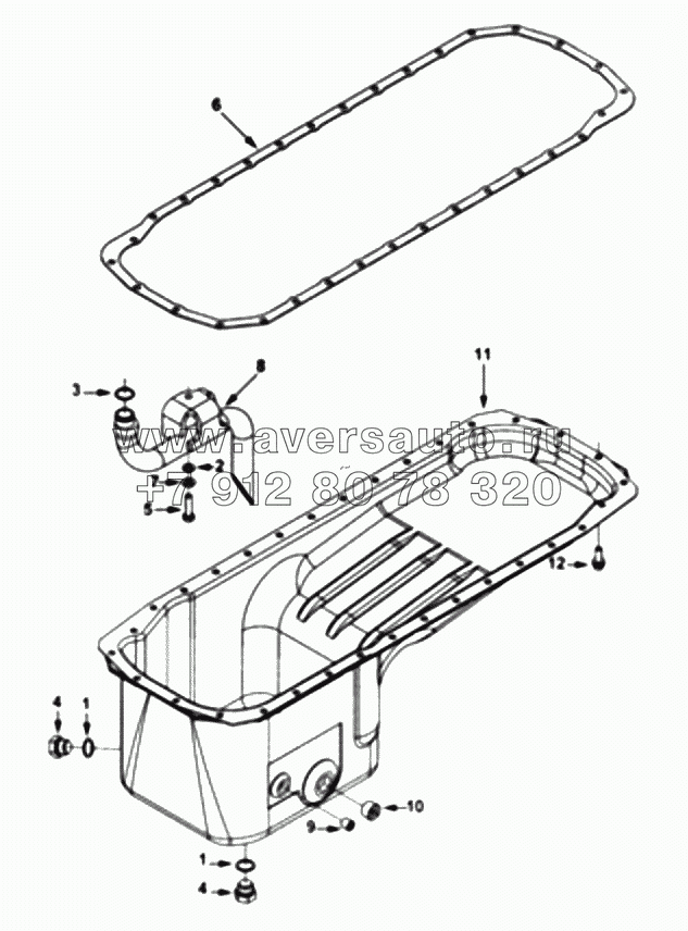  1S42591000201 Engine-oil pan