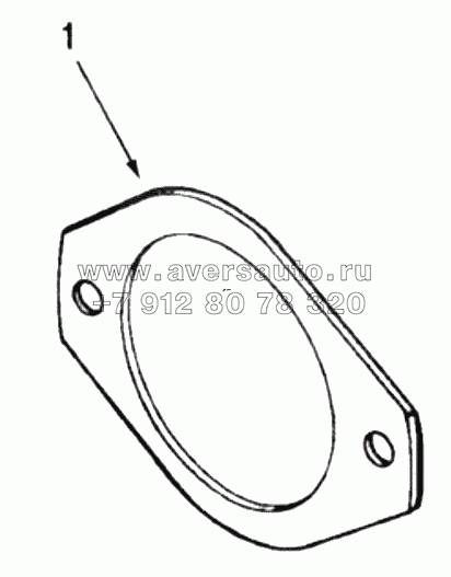  1S42591000201 Engine-gasket, power steering pump