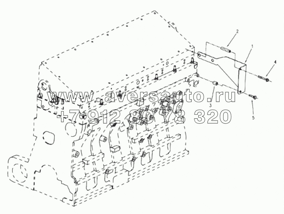  1S42591000201 Engine-thermal shroud, harness