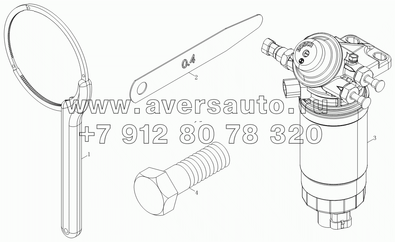 Двигатель в сборе (бортовой инструмент, бортовые запчасти) 1S10491000175, 1S10391000126