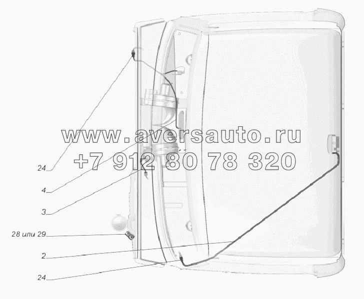 33081-3724002-43. Установка проводов