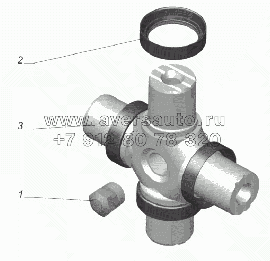 33078-2201026. Крестовина кардана с сальниками