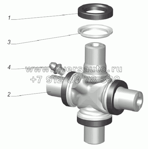 69-2201026-Б2. Крестовина карданного вала