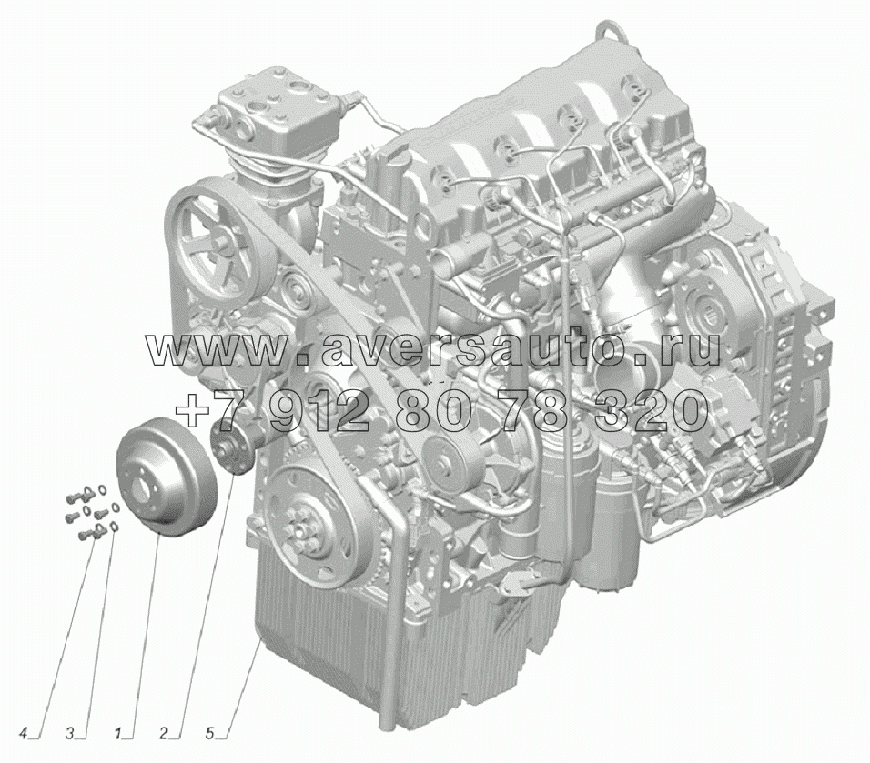 Двигатель 33106-1000500