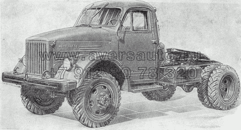 Общий вид автомобиля ГАЗ-63Д