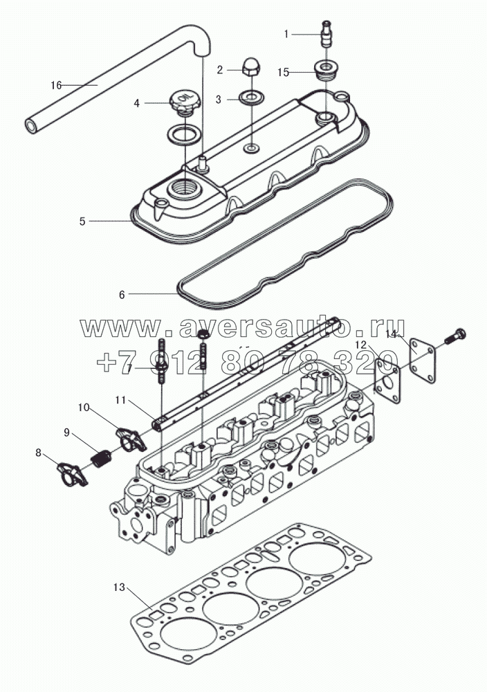 Cylinder head assembly (1)