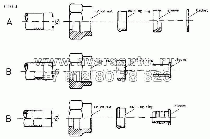 CONNECTOR FOR LINE A (C10-4-1)