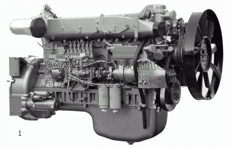  01A7A2001 Engine