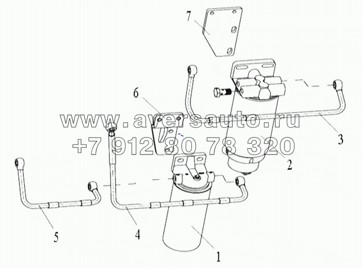  13A7A2 Fuel Filter (M+H)